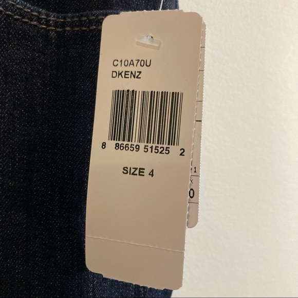 NYDJ Sz 4 NOT  YOUR DAUGHTERS JEANS Ankle Dark Wash Jeans NWT - Picture 4 of 9